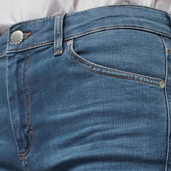 2/$30 Topshop Moto Leigh Jeans Ripped Skinny Ankle Cropped W26 #9274 - Picture 3 of 10